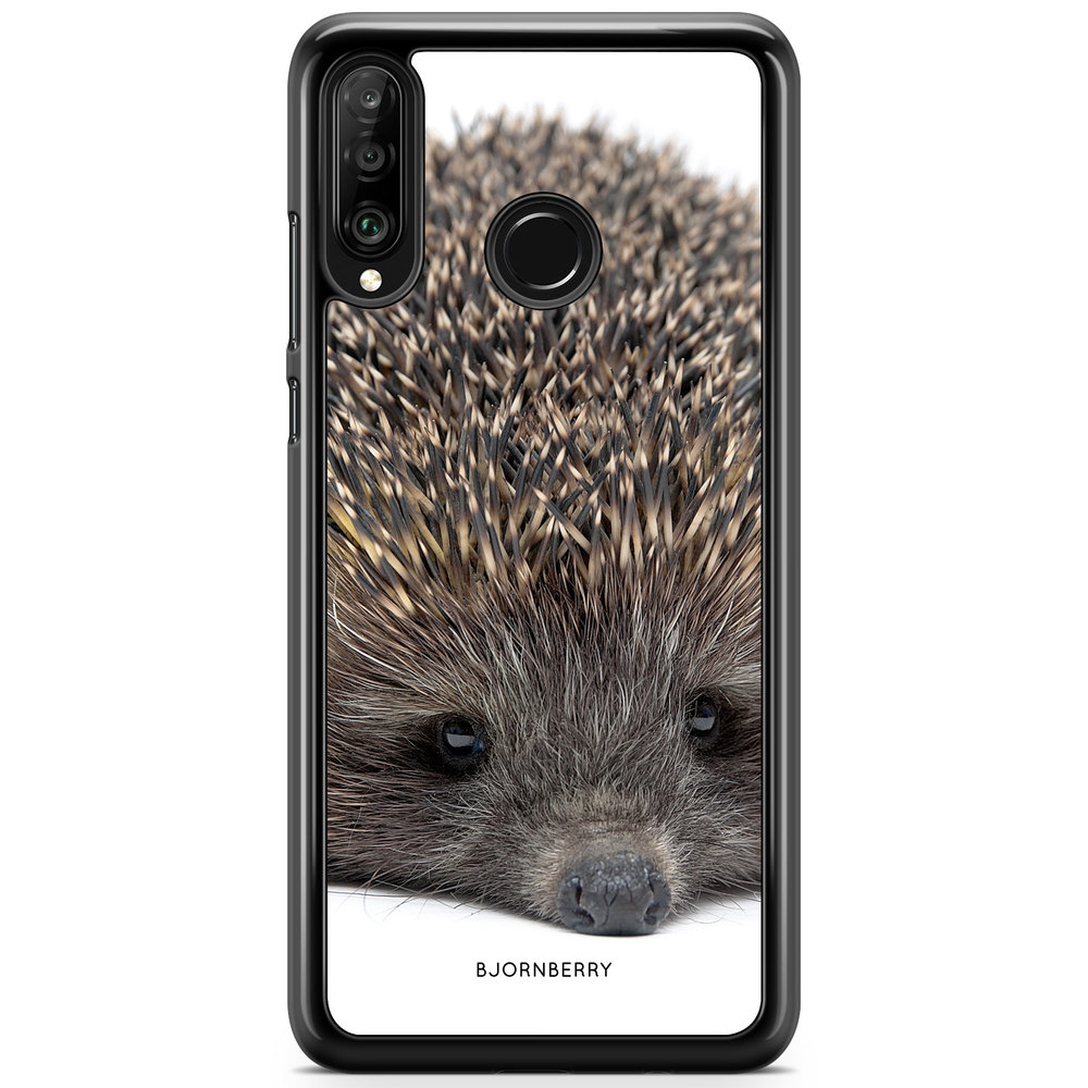 Huawei P30 Lite Case - Photo Hedgehog