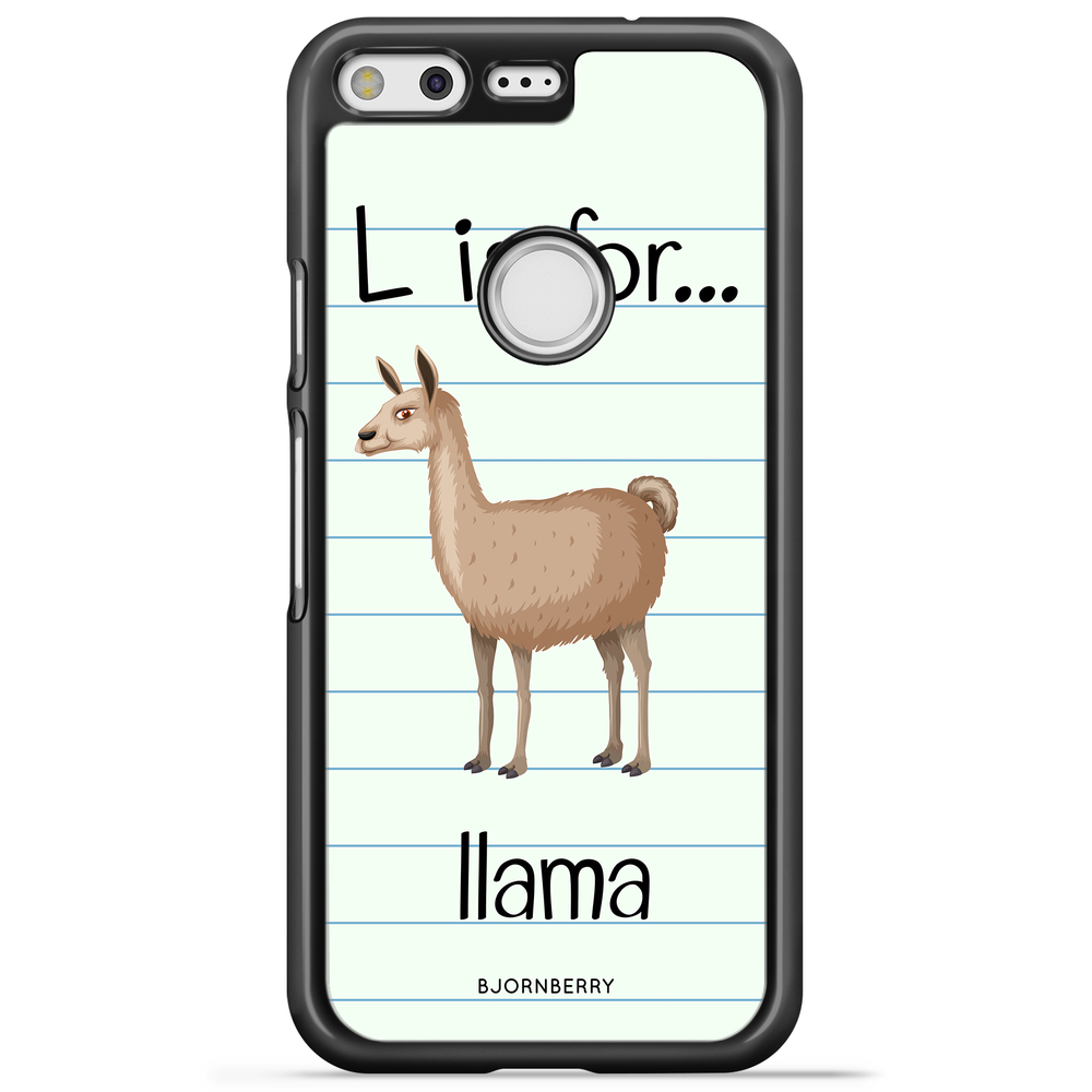 Google Pixel Case - L Is For Llama