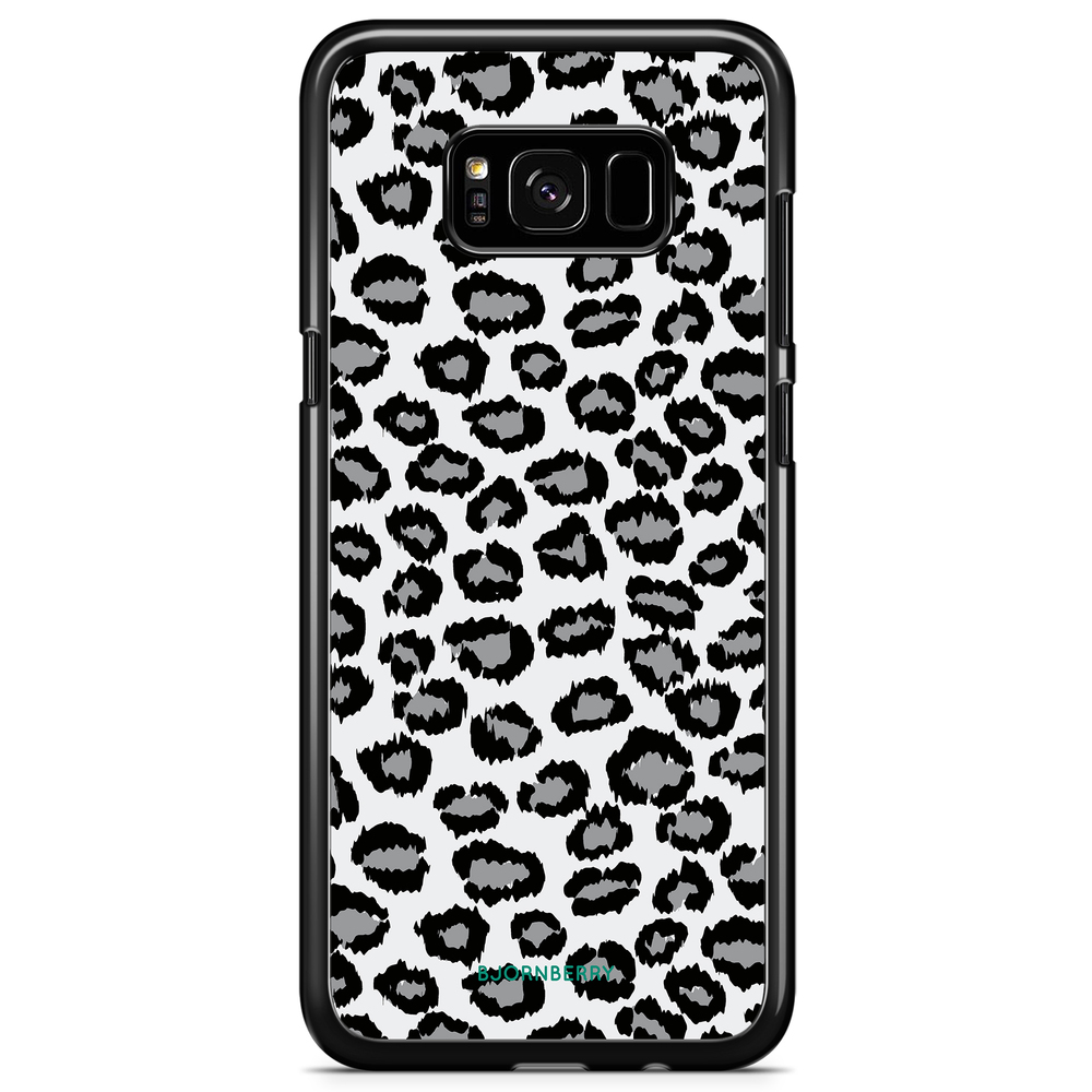 Samsung Galaxy S8 Case - Gray Leopard
