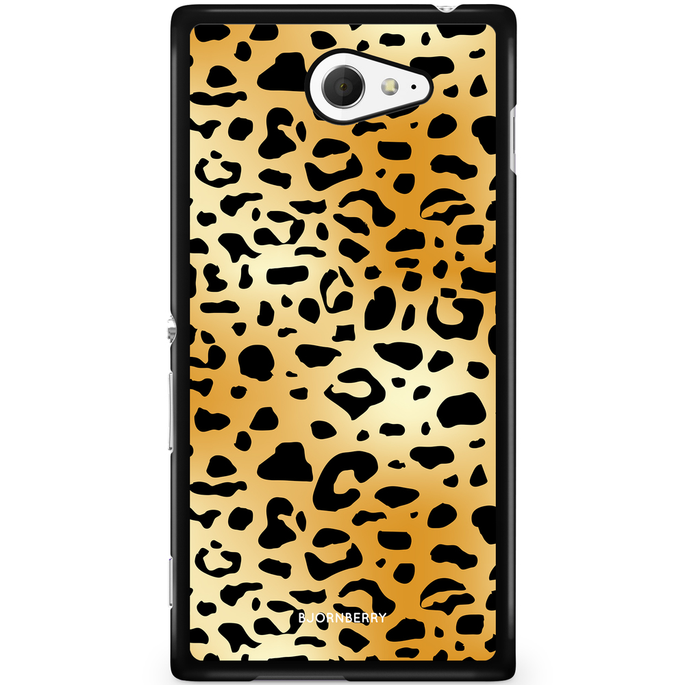 Sony Xperia M2 Aqua Case - Leopard