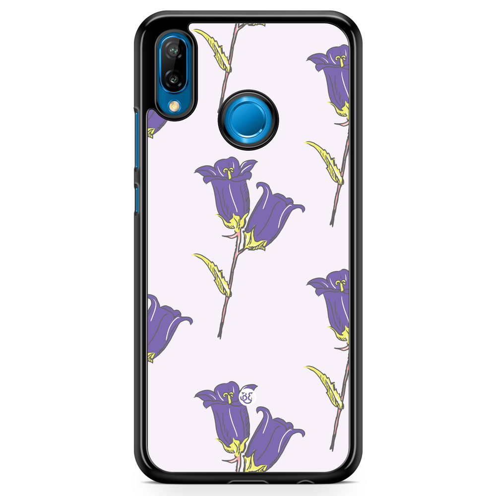 Huawei P20 Lite Case - Wild Purple Flowers