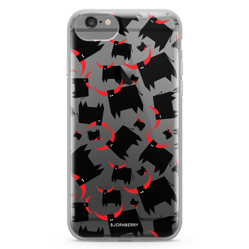 iPhone 6/6s Fashion Case - Bull Red Horns