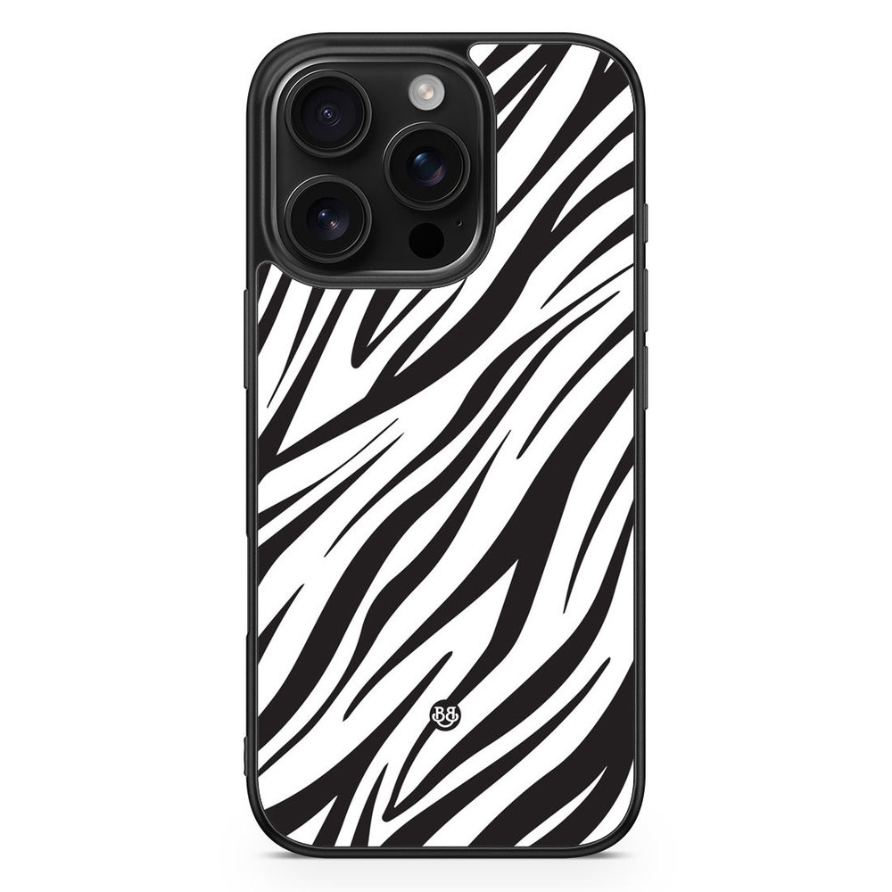 iPhone 16 Pro Case - Zebra Twist