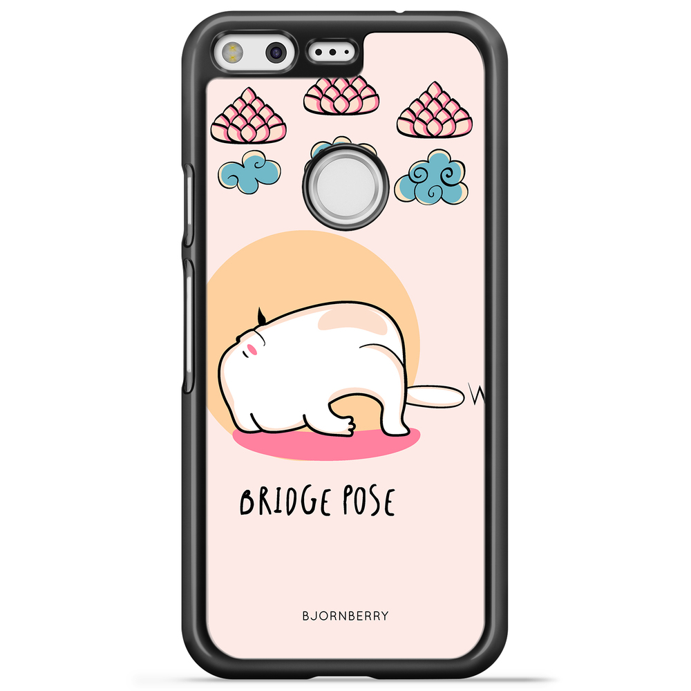 Google Pixel Case - Yoga Cat Bridge Pose