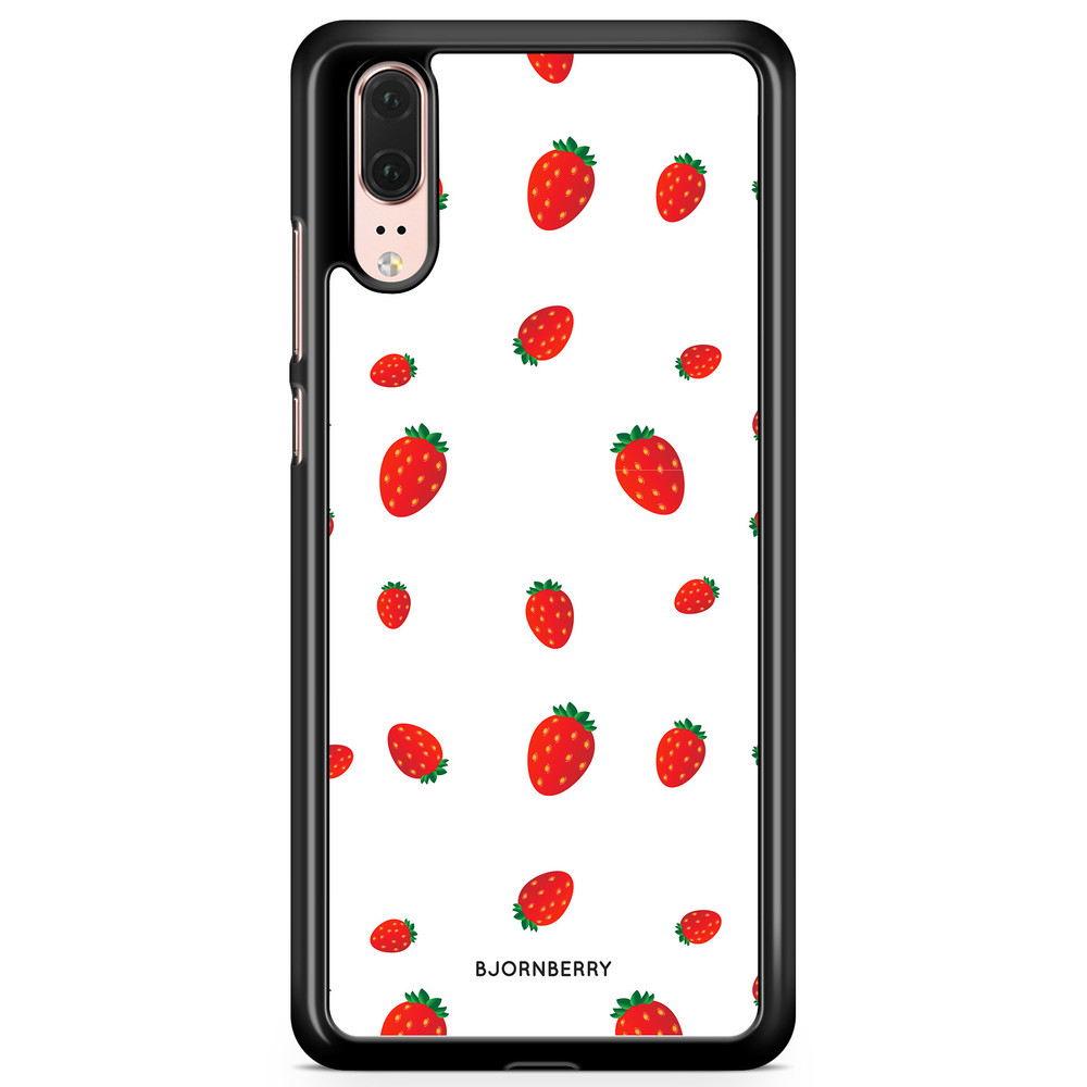 Huawei P20 Case - Strawberry Pattern