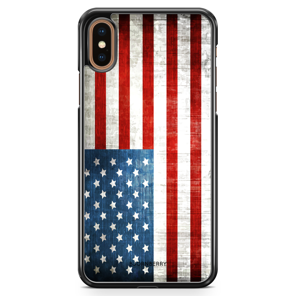 iPhone XS Max Case - USA Flag