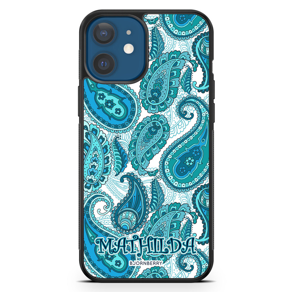 iPhone 12 Custom Case - Paisley Name