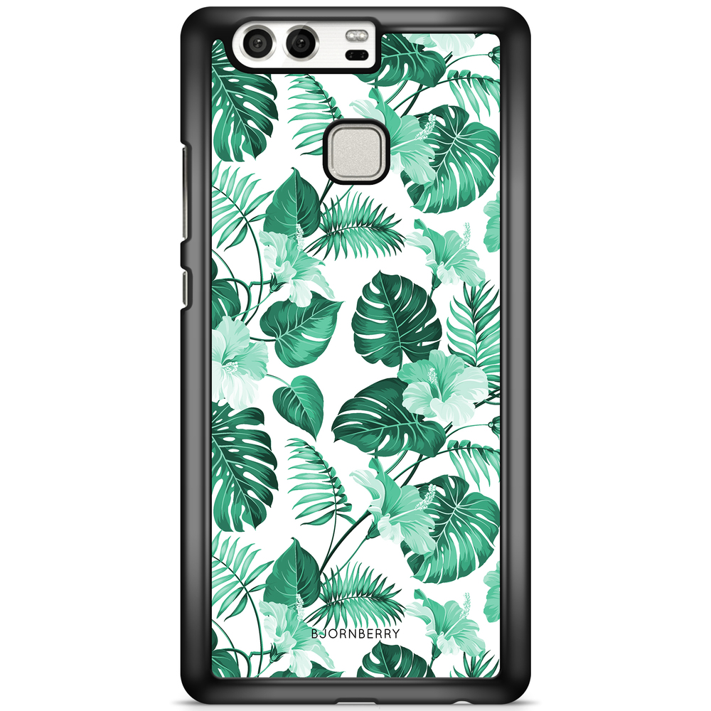 Huawei P9 Case - Turquoise Flowers