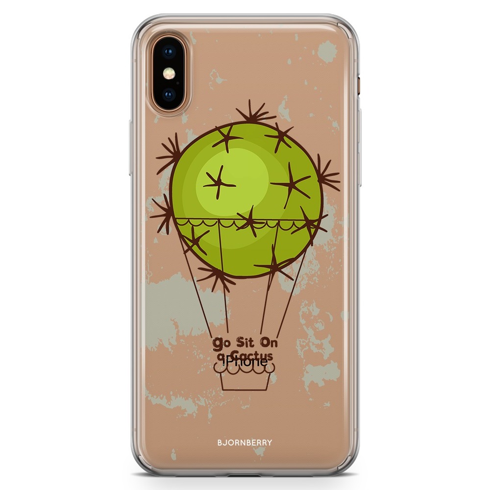 iPhone Xs Max Fashion Case - Go Sit On A Cactus
