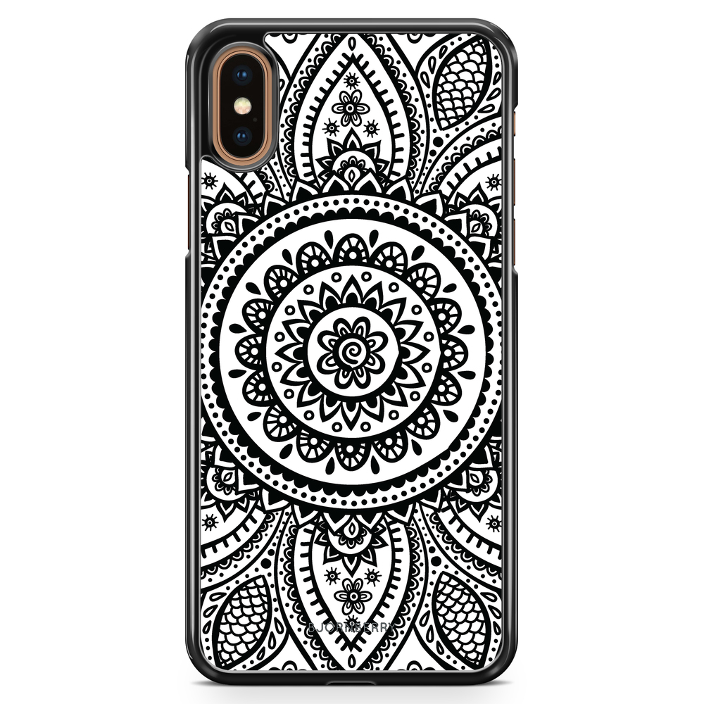 iPhone XS Max Case - Henna Mandala