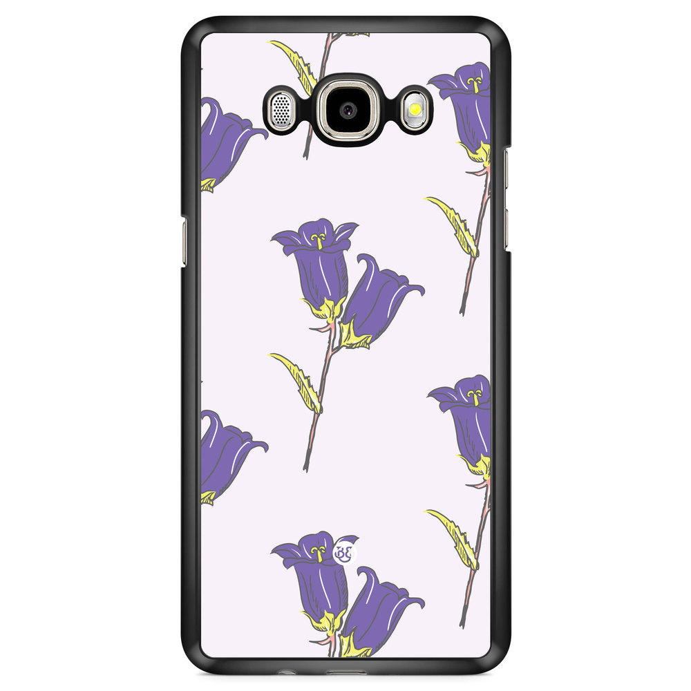 Samsung Galaxy J7 (2016) Case - Wild Purple Flowers