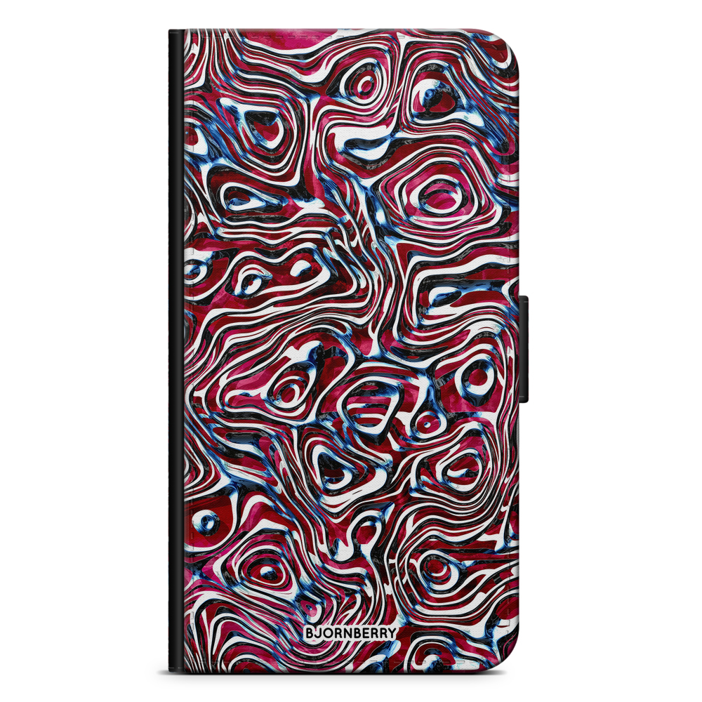 Sony Xperia Z3+ Wallet Case - Mineral Pattern