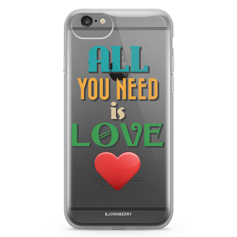 iPhone 6/6s Fashion Skal - All You Need Is Love