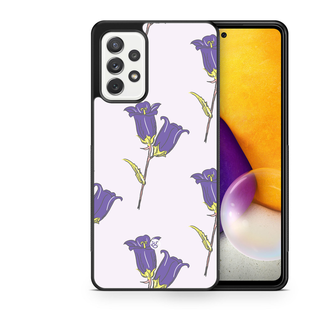 Samsung Galaxy A52/A52s 5G Case - Wild Purple Flowers