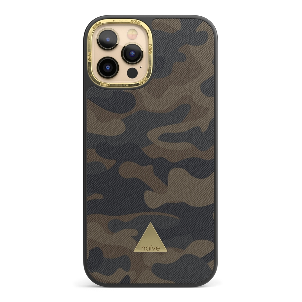 Naive iPhone 12 Pro Case - Camouflage