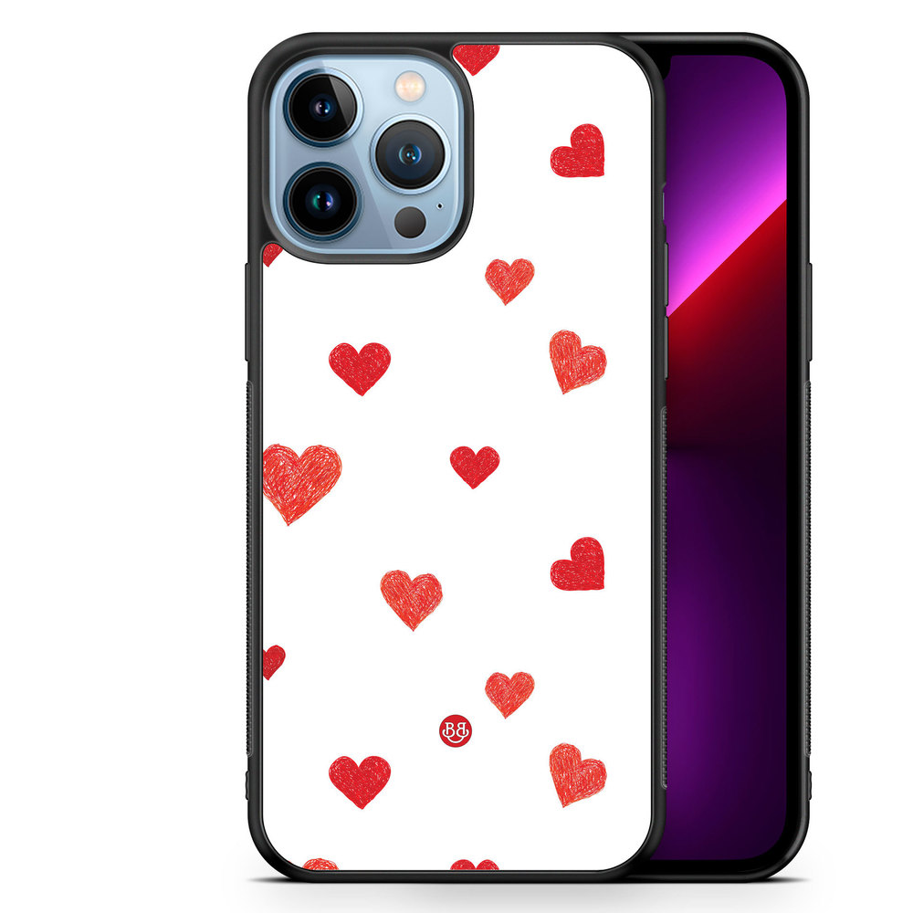 iPhone 13 Pro Max Case - Painted Heart