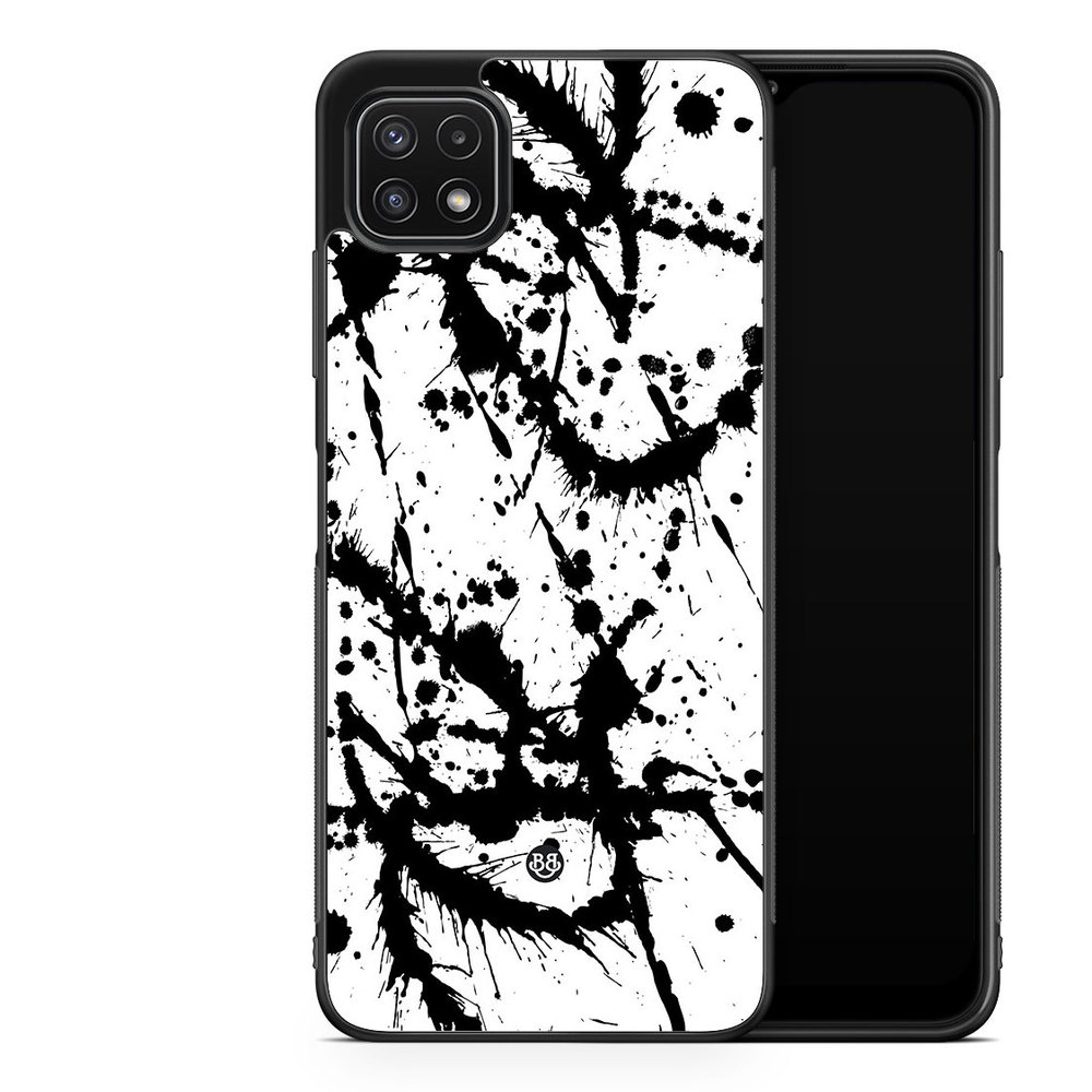 Samsung Galaxy A22 5G Case - Black Blot