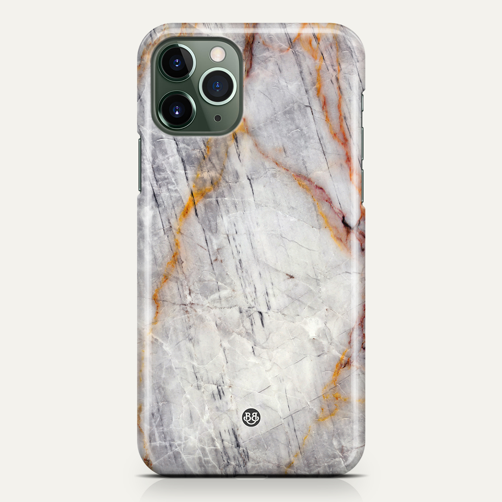 iPhone 11 Pro Max Premium Case - Gold and Grey