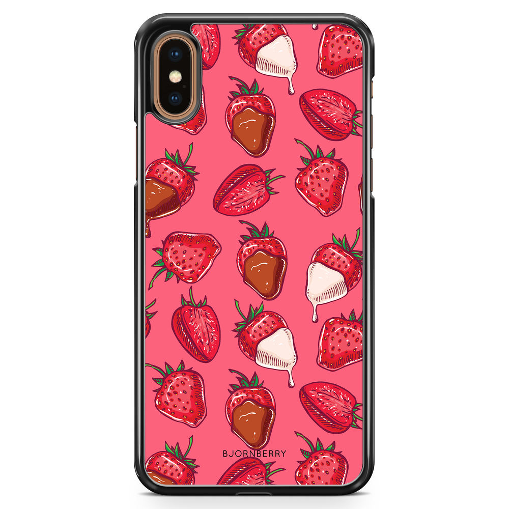 iPhone XS Max Case - Strawberry Chocolate