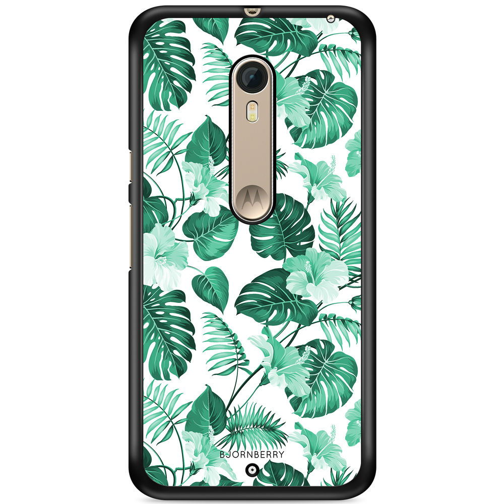 Moto X Style Case - Turquoise Flowers