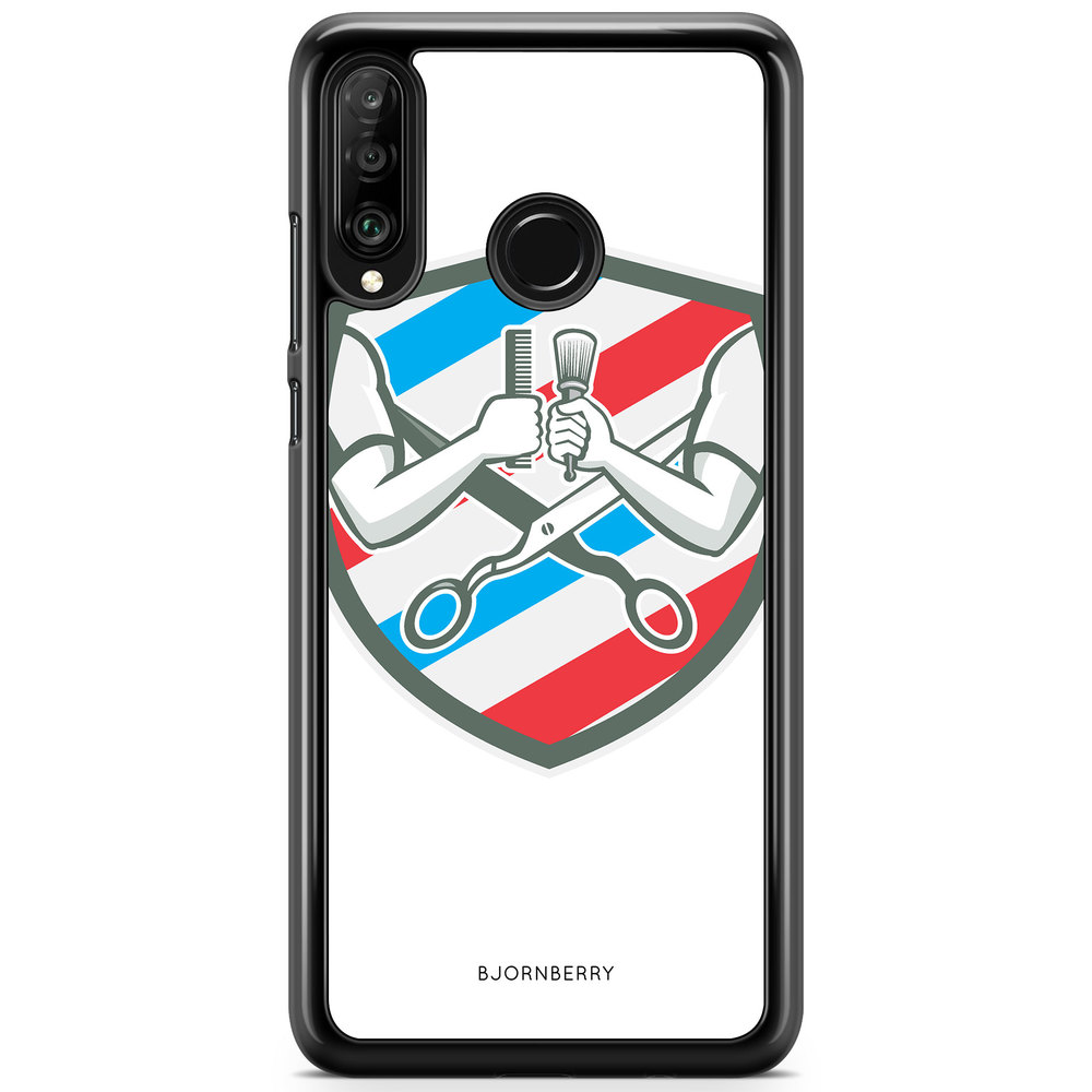 Huawei P30 Lite Case - Barber Logo