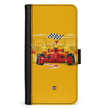 Motorola Moto G54 Wallet Case - F1 car
