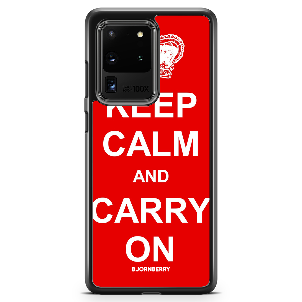 Samsung Galaxy S20 Ultra Case - Keep calm carry on