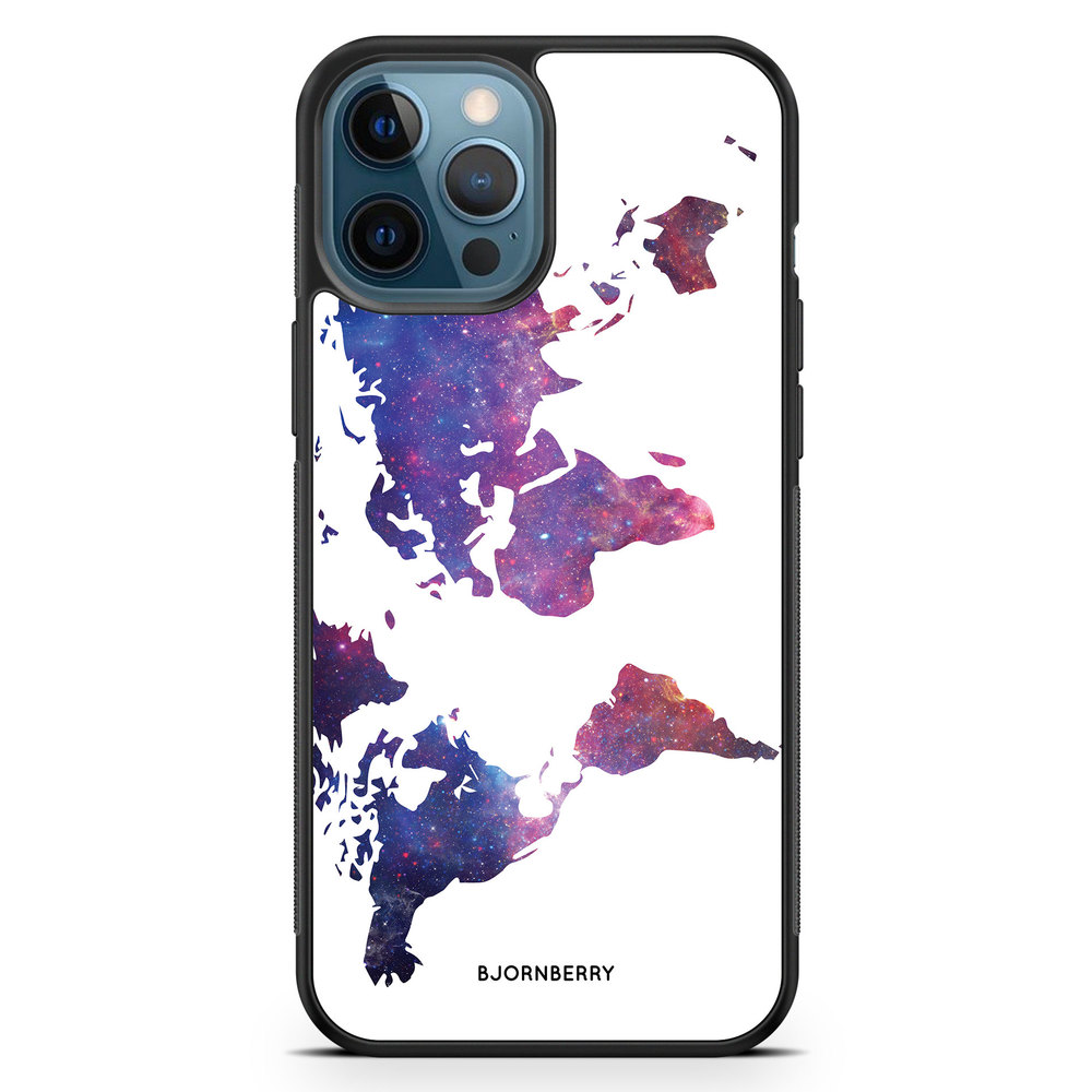 iPhone 12 Pro Case - World Map Space