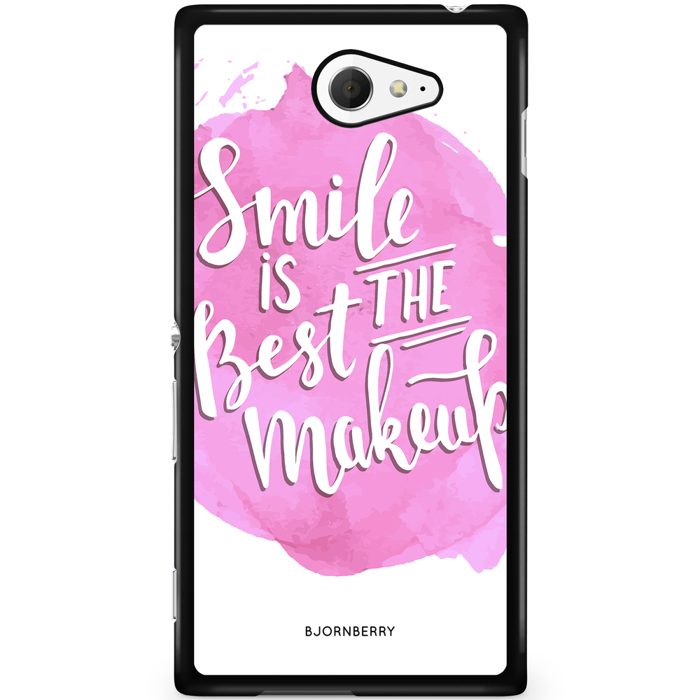 Sony Xperia M2 Aqua Case - Smile Quote
