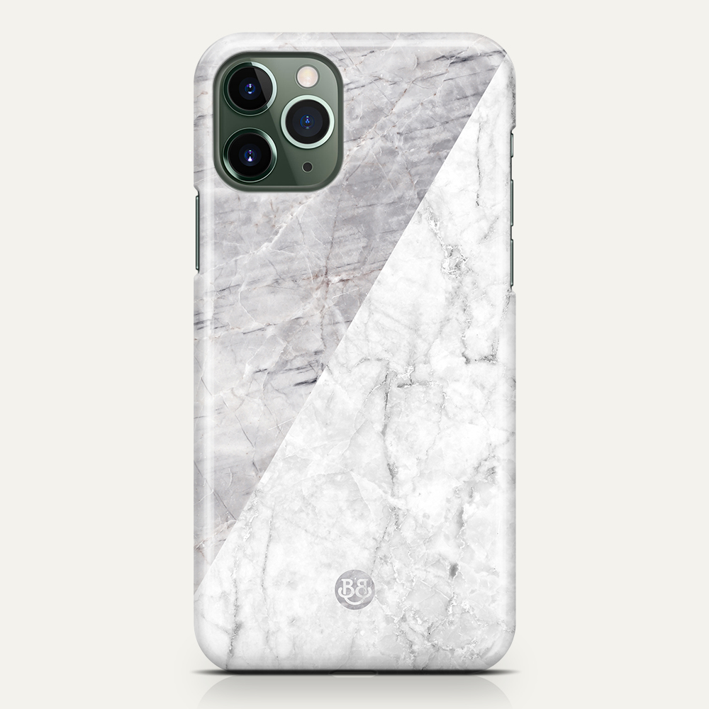 iPhone 11 Pro Max Premium Case - Half Marble