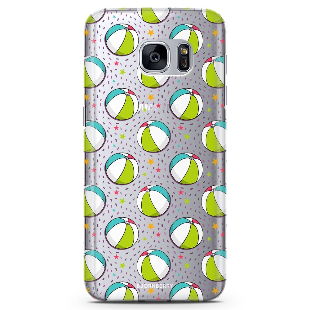 Samsung Galaxy S6 TPU Case - Beach Ball Pattern