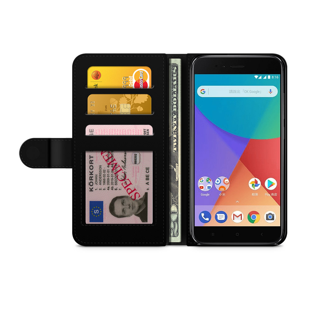 Xiaomi Mi A1 Plånboksfodral - Guldiga Fiskar - 2
