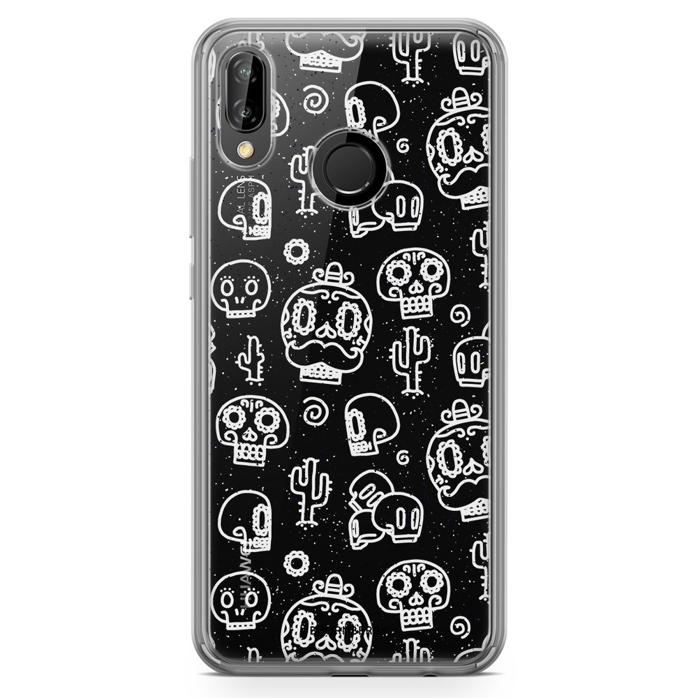 Huawei P20 Lite Fashion Skal - Oldschool Döskallar