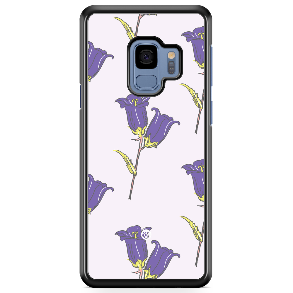Samsung Galaxy S9 Case - Wild Purple Flowers
