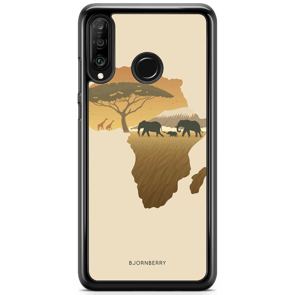 Huawei P30 Lite Case - Africa Brown