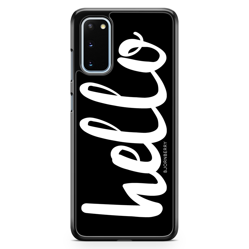 Samsung Galaxy S20 FE Case - Hello White