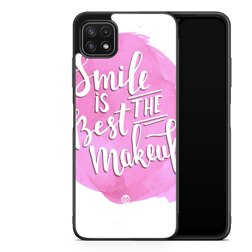 Samsung Galaxy A22 5G Case - Smile Quote