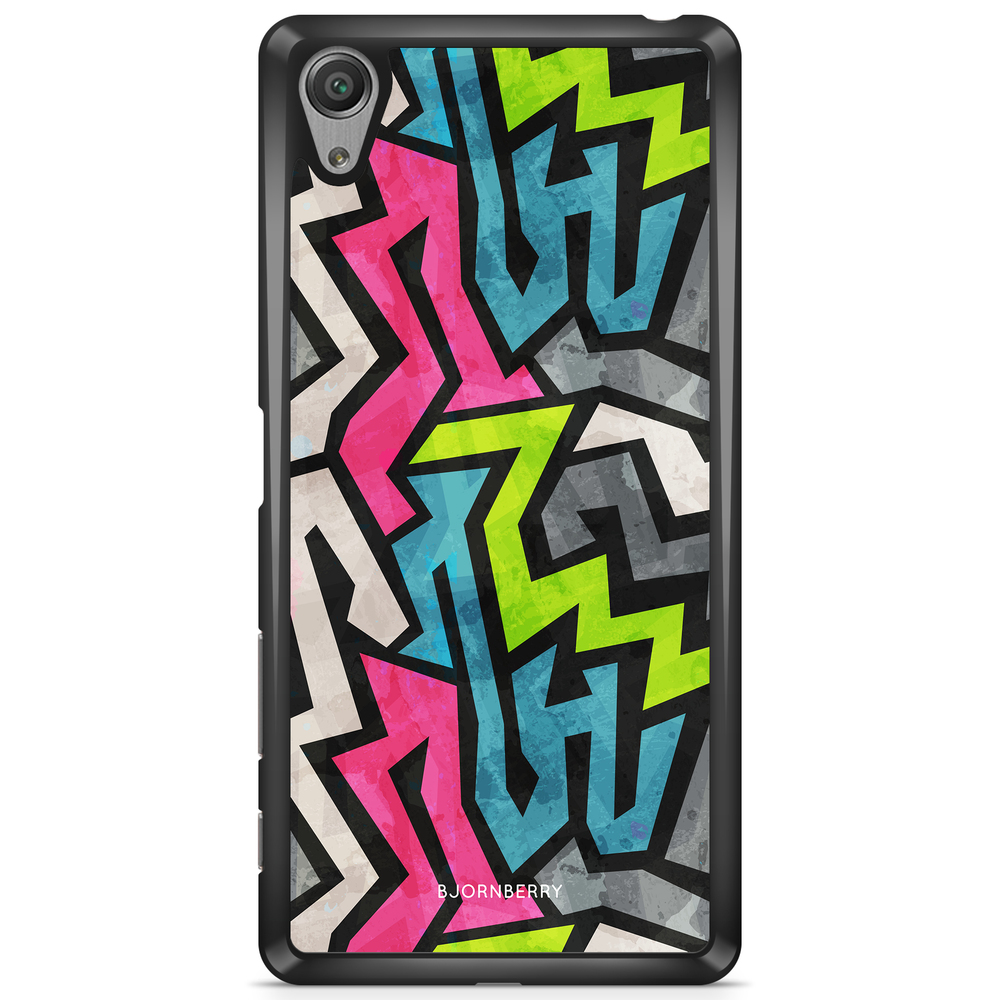 Sony Xperia XA Case - Grunge Graffiti