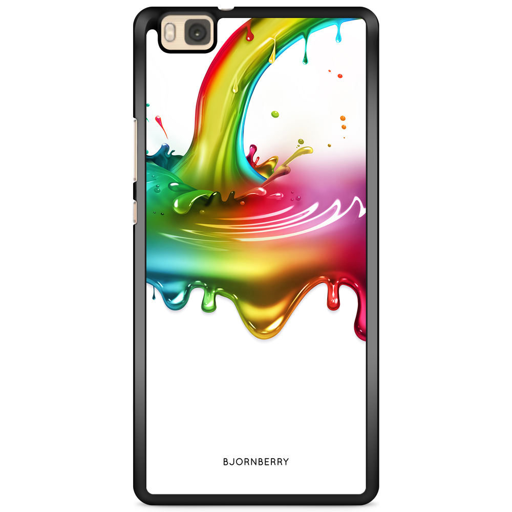 Huawei P8 Lite Case - Rainbow Splash