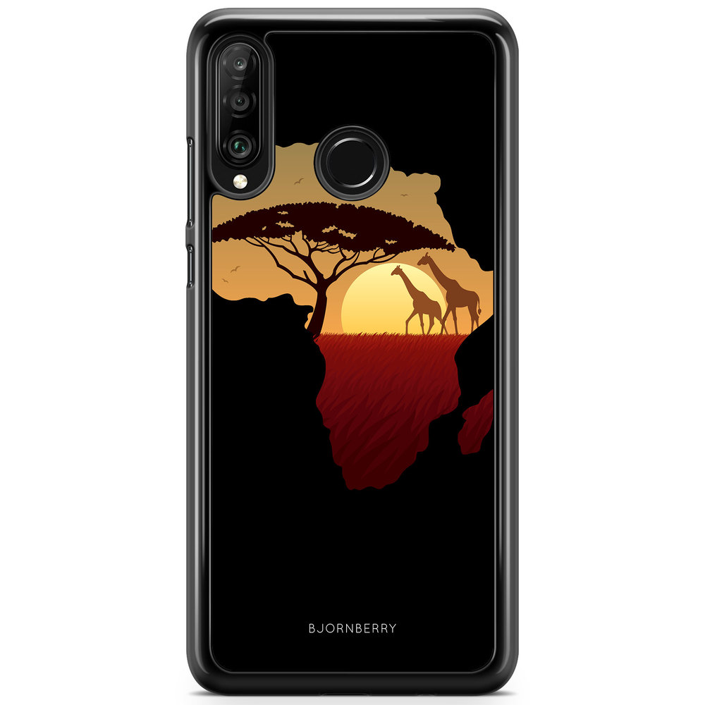 Huawei P30 Lite Case - Africa Black