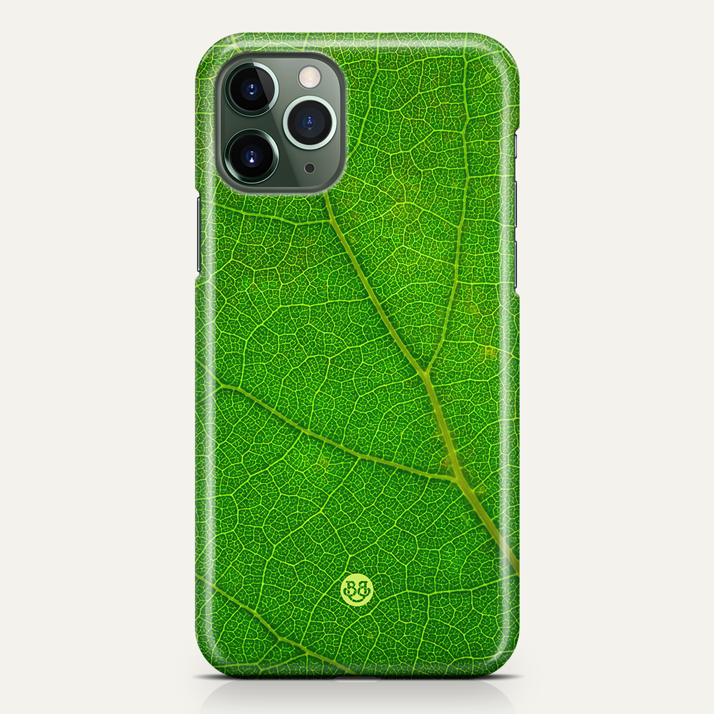 iPhone 11 Pro Max Premium Case - Green Leaf