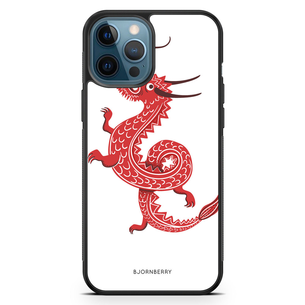 iPhone 12 Pro Case - Red Dragon