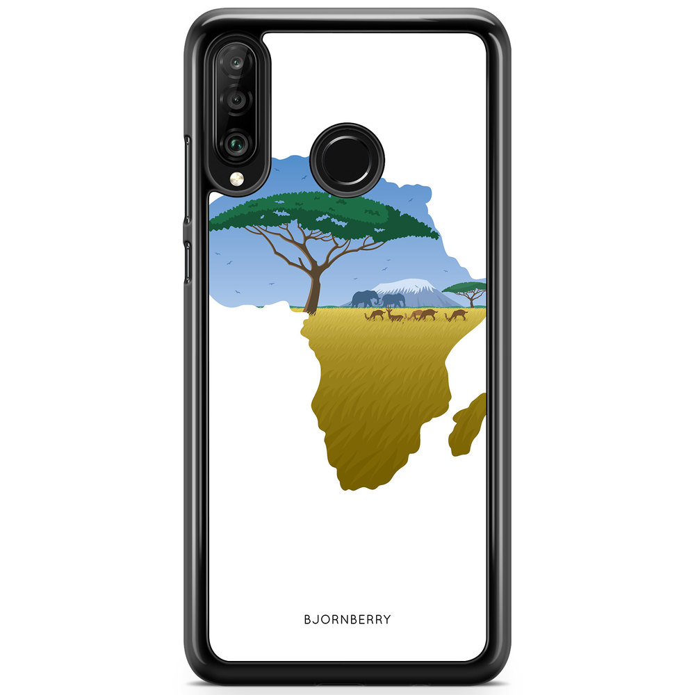 Huawei P30 Lite Case - Africa White