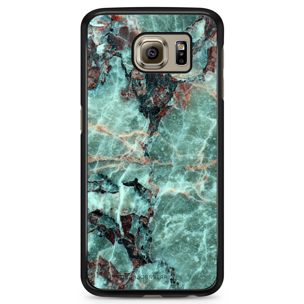 Samsung Galaxy S6 Case - Green Marble