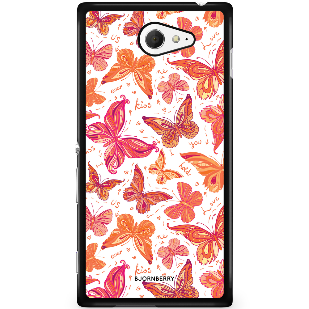 Sony Xperia M2 Aqua Case - Butterflies