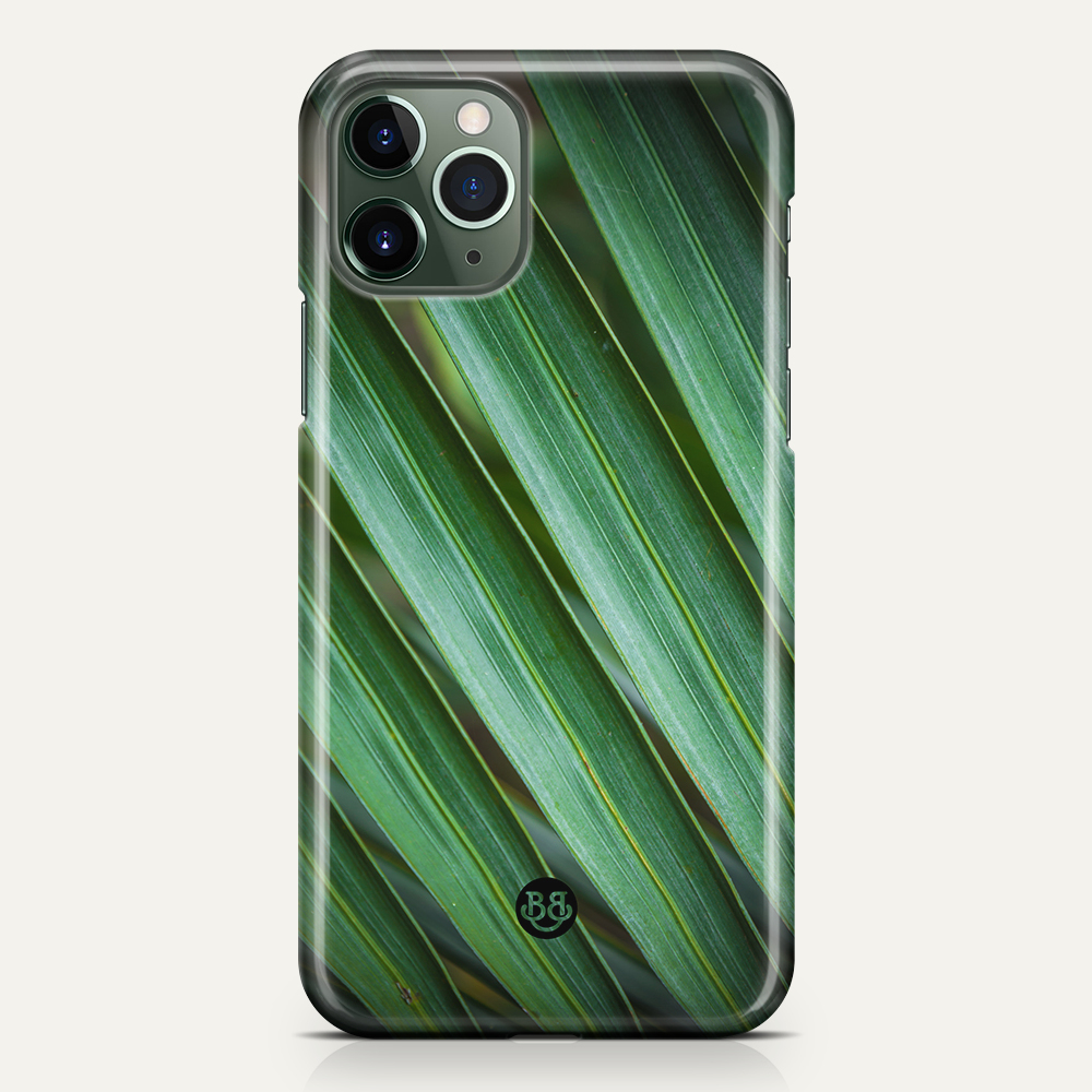 iPhone 11 Pro Max Premium Case - Green leaves