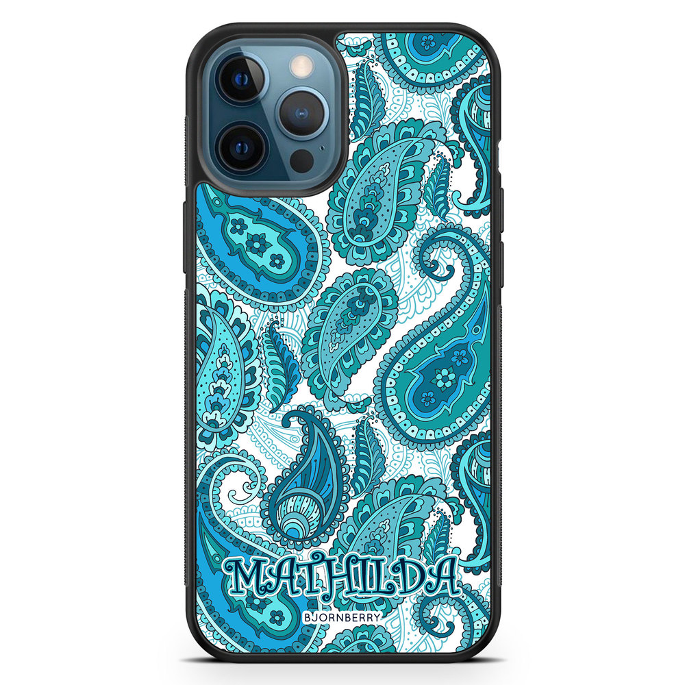 iPhone 12 Pro Custom Case - Paisley Name