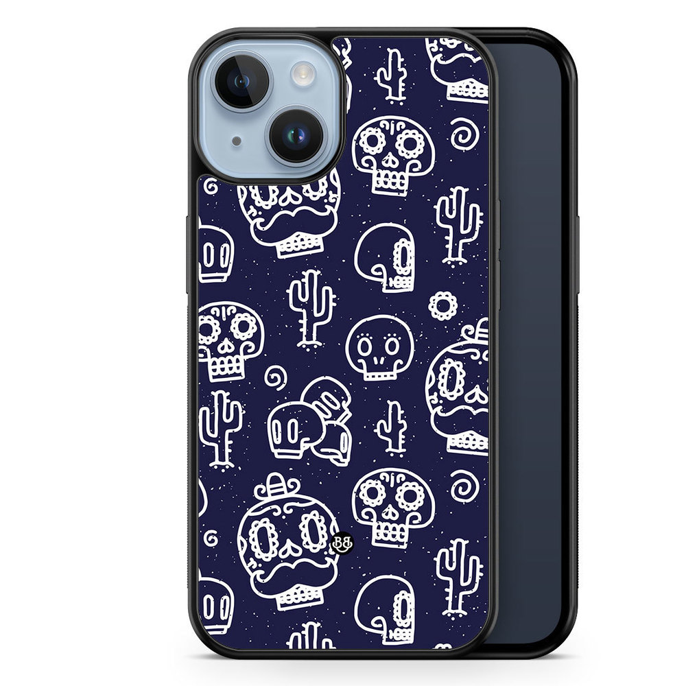 iPhone 14 Plus Case - Oldschool Skulls
