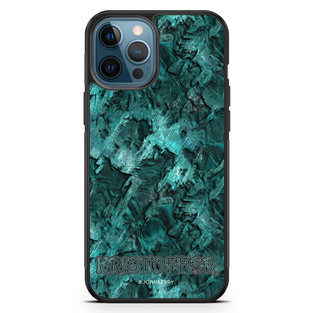 iPhone 12 Pro Custom Case - Green Name