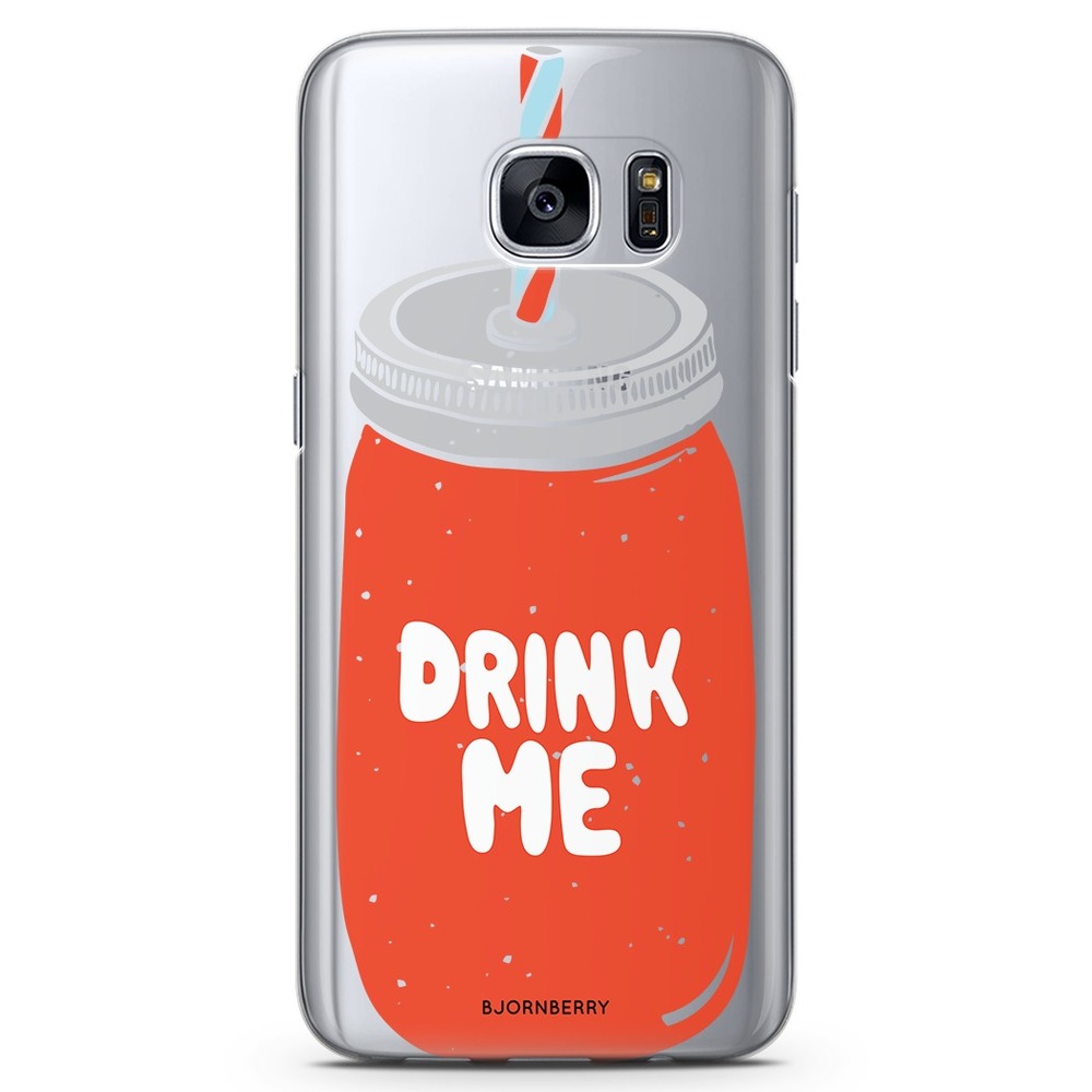 Samsung Galaxy S6 TPU Case - Drink Me